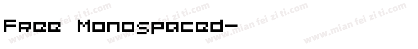 Free Monospaced字体转换